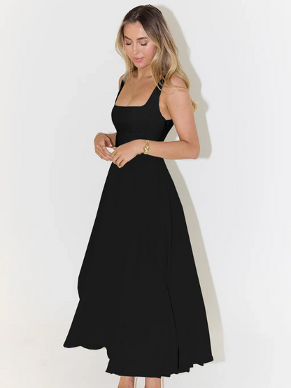 Abito Elegante Scollo-Carmen