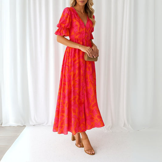 Eleganza Leggera Maxi Dress
