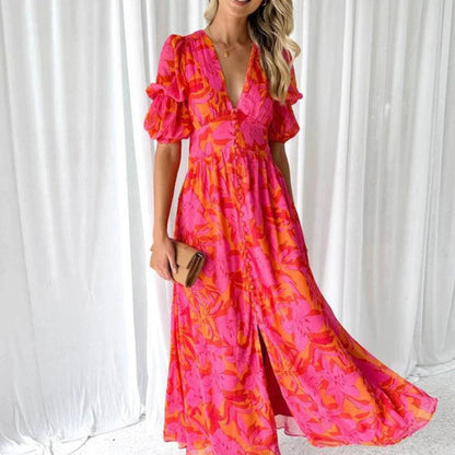 Eleganza Leggera Maxi Dress