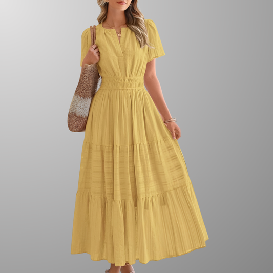 Abito Lungo Boho Ultra-Leggero