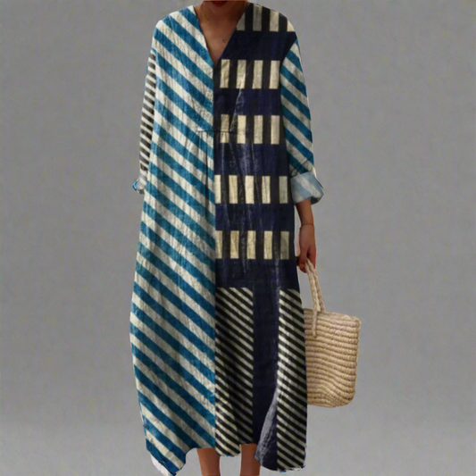 Vestito Geometrico Elegante