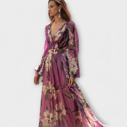 Abito Maxi Elegante Rétro