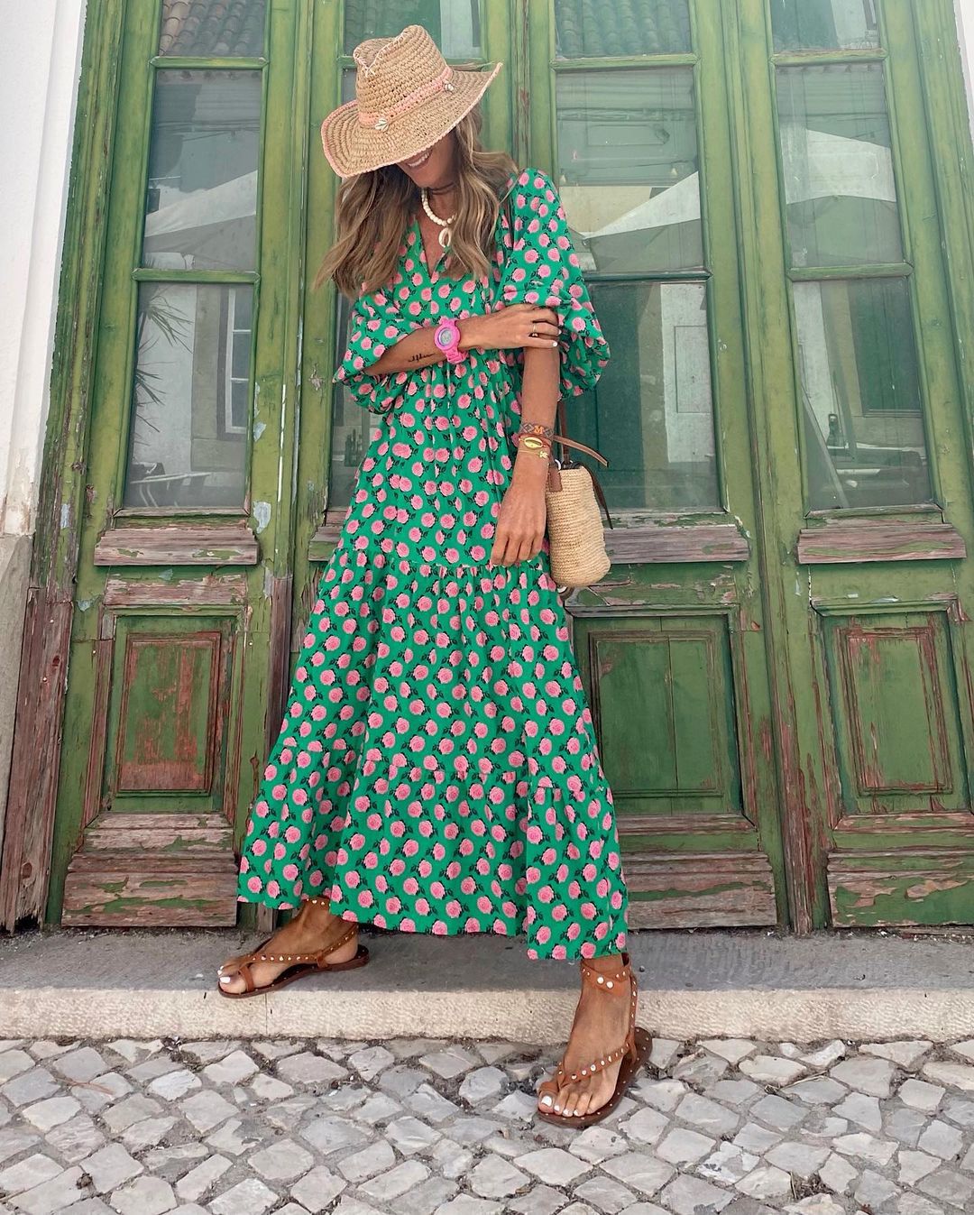 Maxi Abito Fresco Elegante