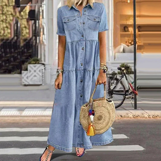 Abito denim: eleganza e comfort