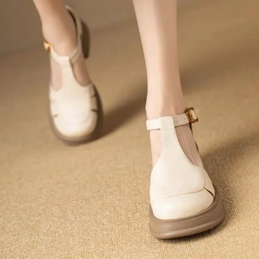 Eleganza Comoda Tacchi Mary-Jane