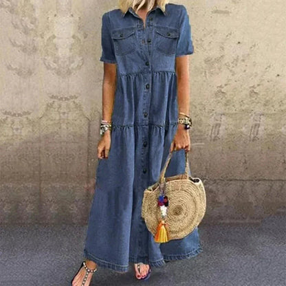 Abito denim: eleganza e comfort