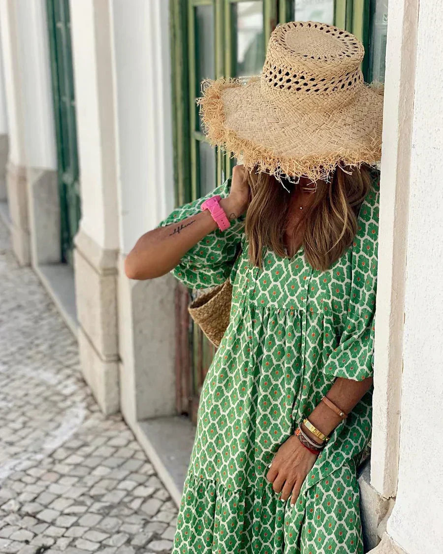 Maxi Abito Fresco Elegante
