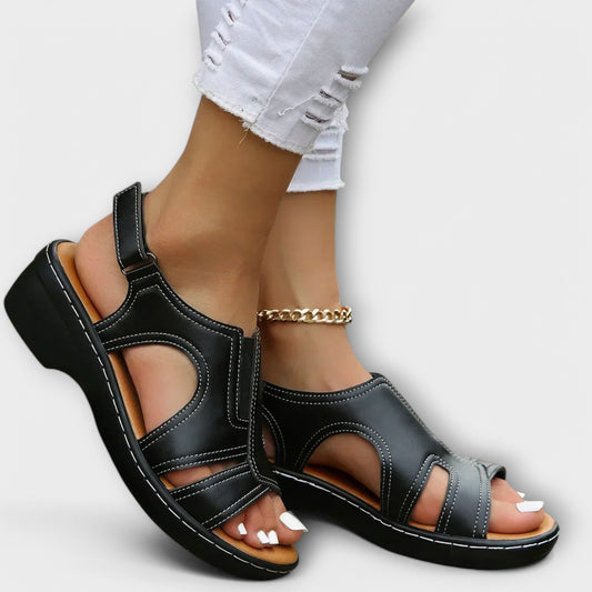 Sandali-Ortopedici Comfort-Pelle