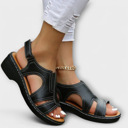 Sandali-Ortopedici Comfort-Pelle