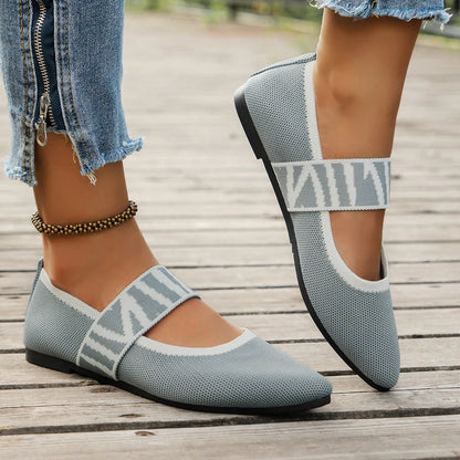 Magnolia Mesh Comfort Flats