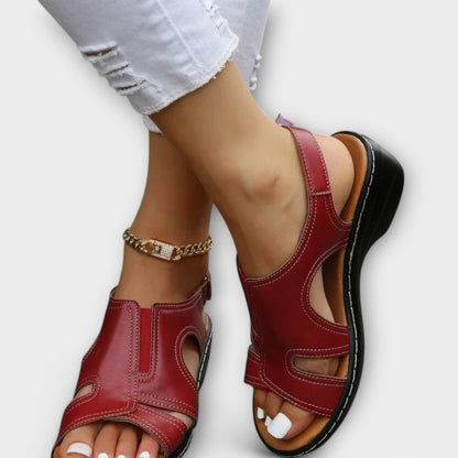 Sandali-Ortopedici Comfort-Pelle