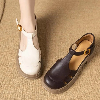 Eleganza Comoda Tacchi Mary-Jane