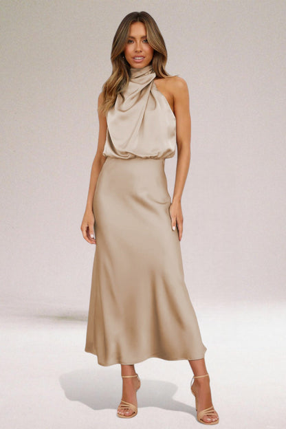 Elegant Satin Dress