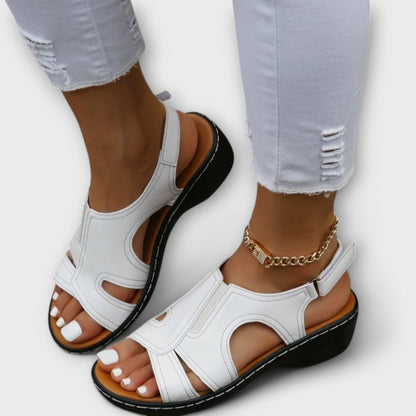Sandali-Ortopedici Comfort-Pelle