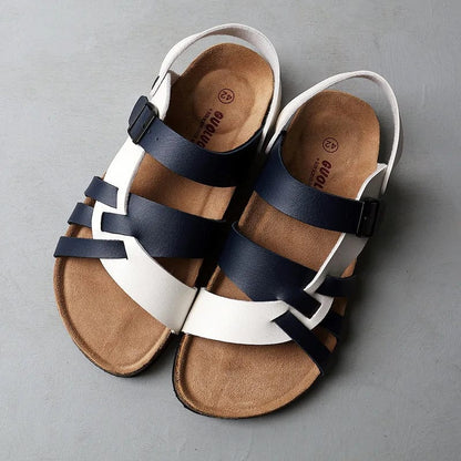 Elegant Orthopedic Leather Sandals