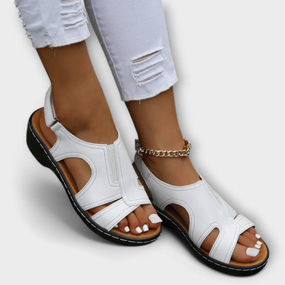 Sandali-Ortopedici Comfort-Pelle