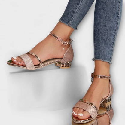 Elina Chic Gold Sandali