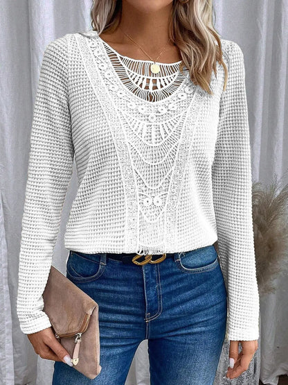 Elegante T-Shirt Tagli Moda