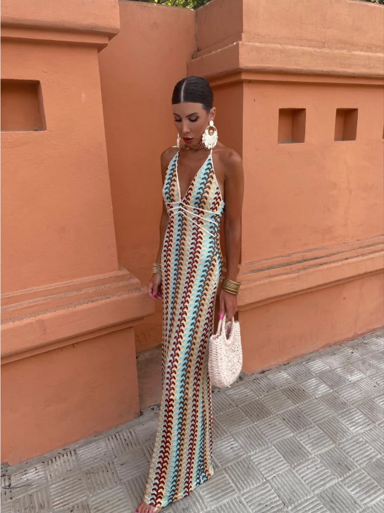 Abito Lungo Eleganza Serena