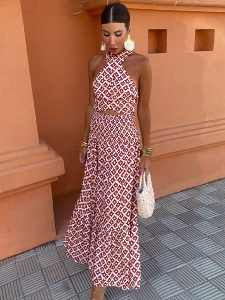 Eleganza Off-Shoulder Abito