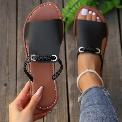 Sandali Boho a Fascia Intrecciata