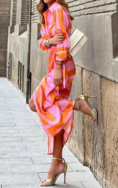 Elegant Comfort Wrap Dress