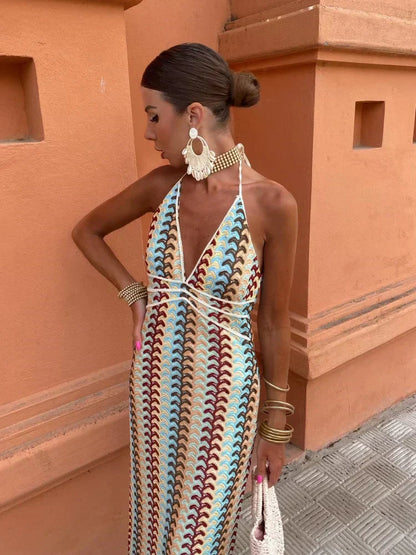 Abito Lungo Eleganza Serena