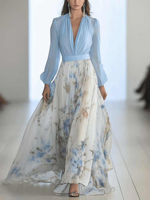 Charming Floral Spring Dress