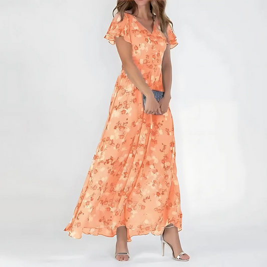 Eleganza Sottile Abito Floreale