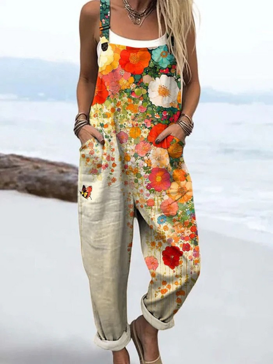Tuta-Floreale Vintage