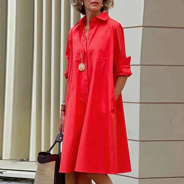 Stile-Fluido Abito Eleganza