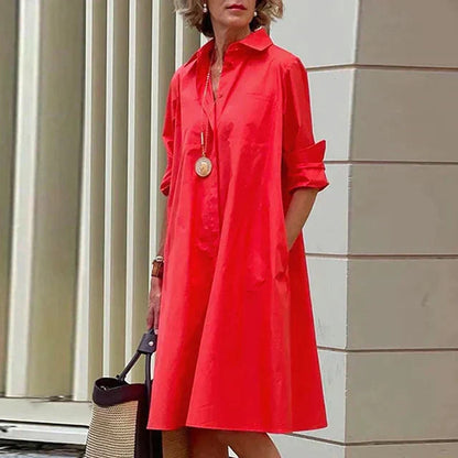 Stile-Fluido Abito Eleganza