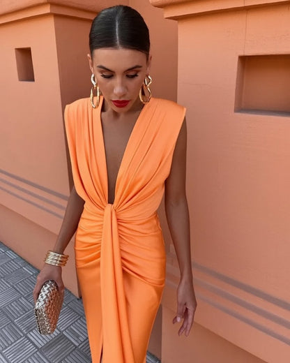 Abito Pieghevole Elegante