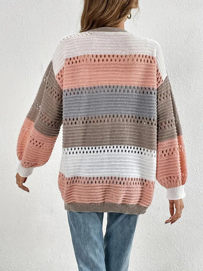 Cardigan Sagomante Scollo V