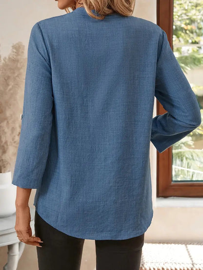 Blusa No-Stiro Beige