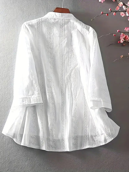 Blusa Floreale No-Stiro