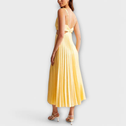 Abito Da Sera Elegante Plissettato