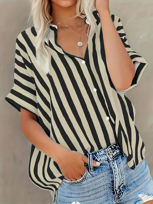 Cardigan Rigato Cura-Facile