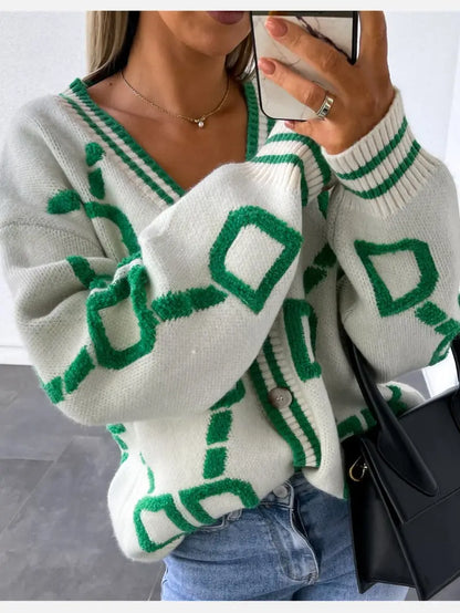 Cardigan Scollo V Snellente