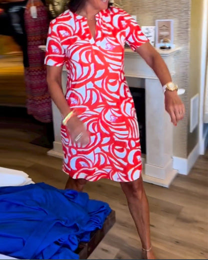 Chic Day-to-Night Comfort Dress