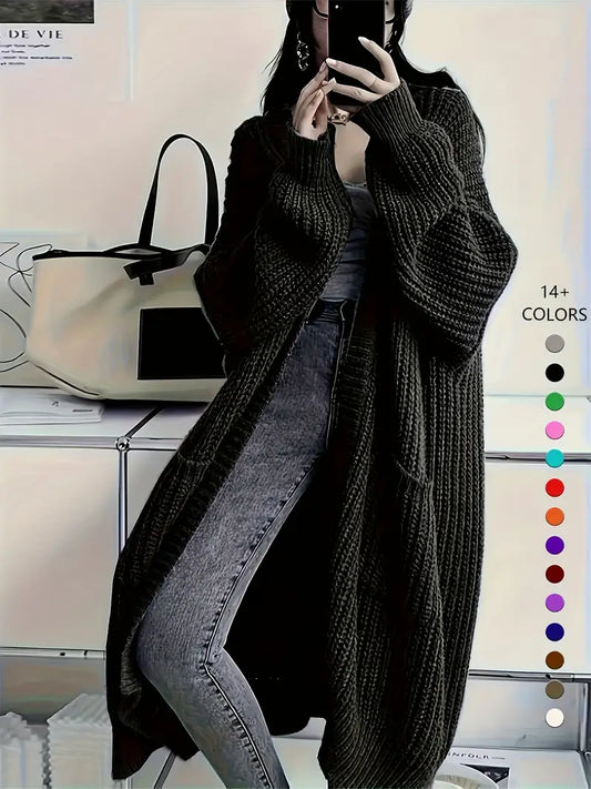 Cappotto Al Ginocchio Easy-Chic