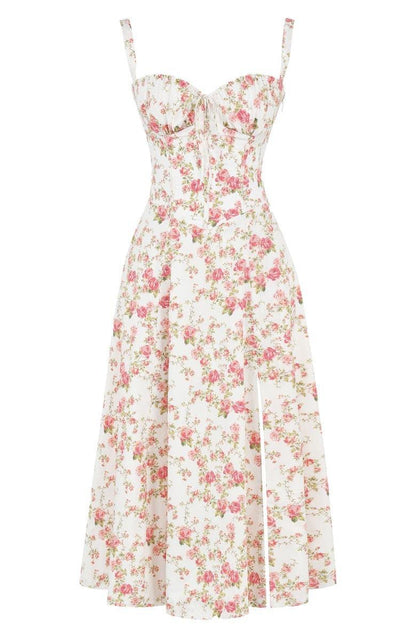 Allure Corset Midi Dress