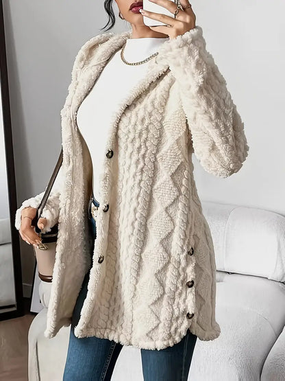 Cappotto Lungo Cappuccio Cura-Facile