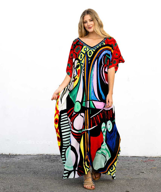 Caftano Elegante Flow-Leggero