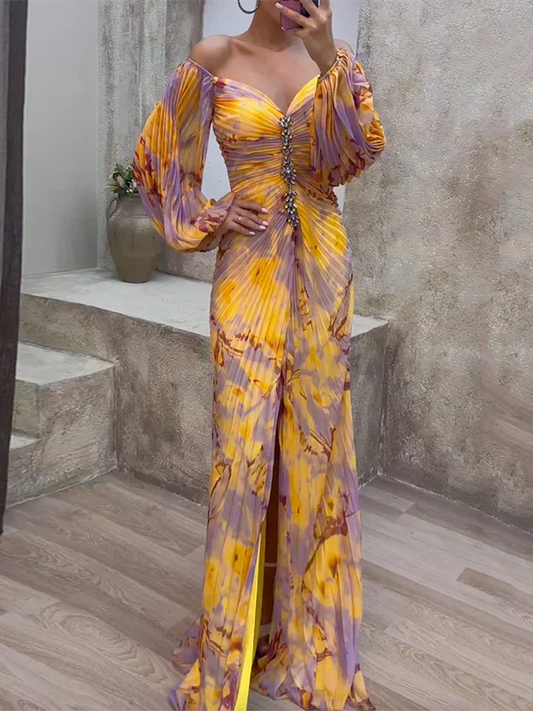 Sculpting V-Neck Dress