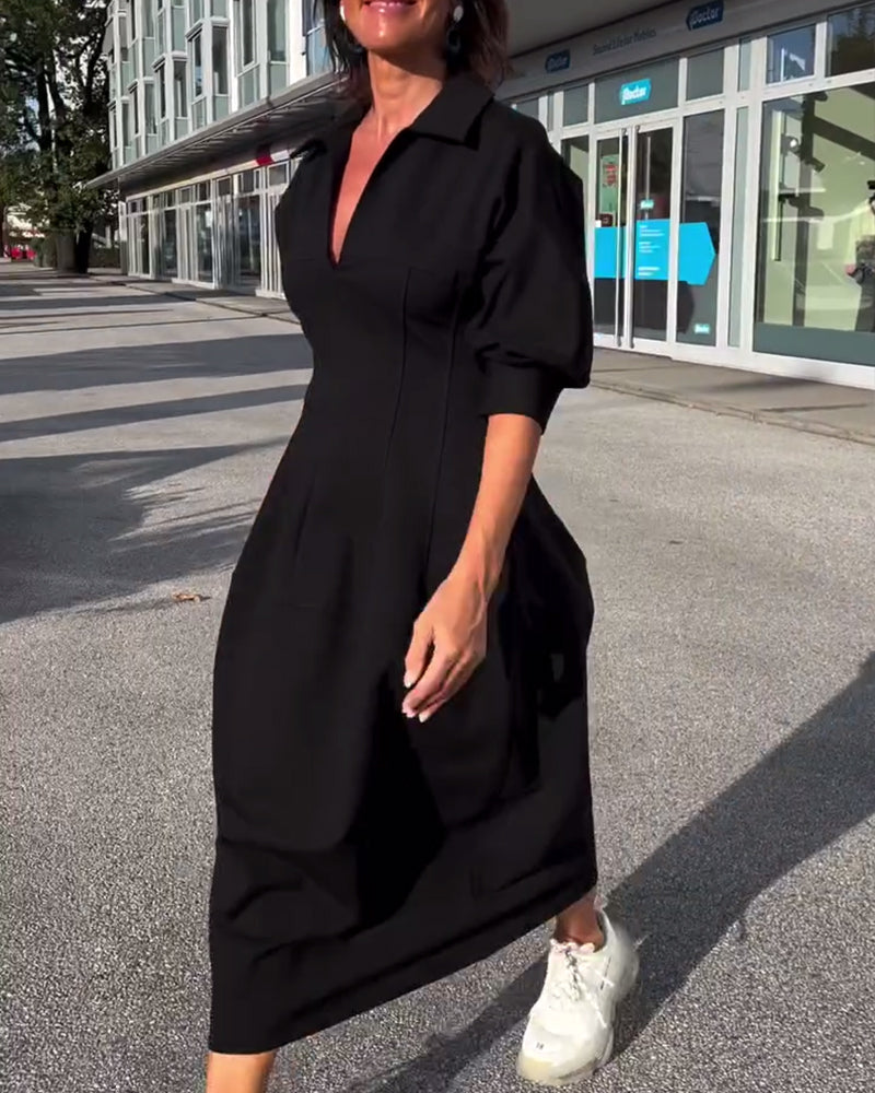 Abito Lungo Comfort-Elegante