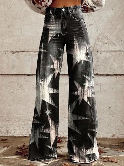 Pantaloni eleganti a gamba larga