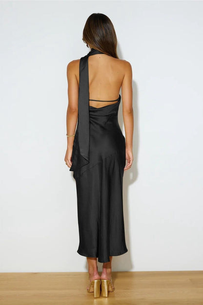 Vestito Midi Lusso in Seta