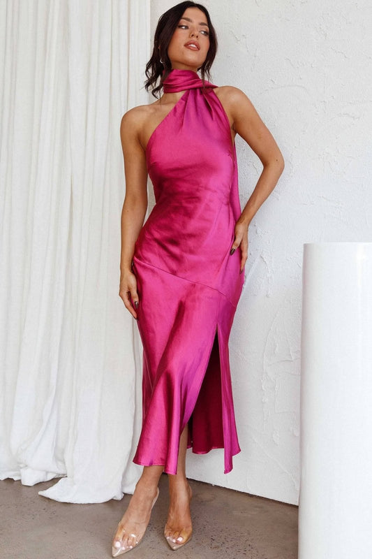 Vestito Midi Lusso in Seta