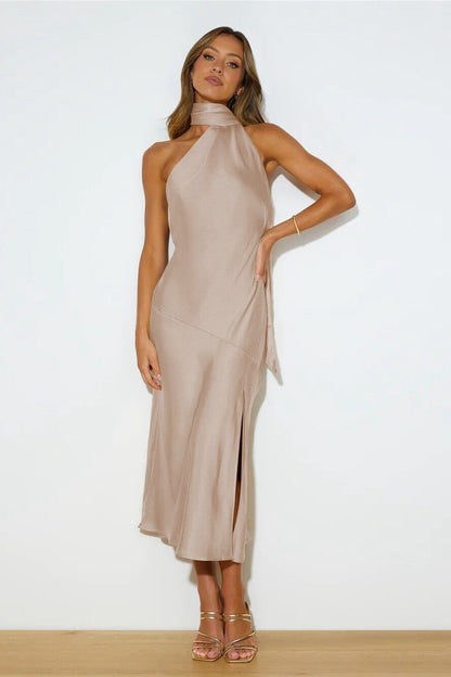 Vestito Midi Lusso in Seta